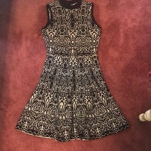 Black and White Dress